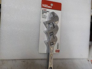 Hyper Tough 3 pc Wrench Set