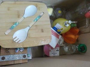 large box of new Overstock