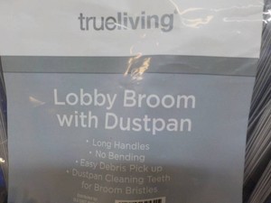 Lobby Broom with Dust Pan
