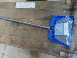 Lobby Broom with Dust Pan