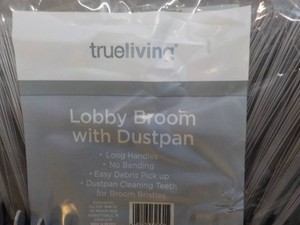 Lobby Broom with Dust Pan