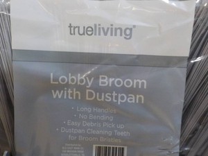 Lobby Broom with Dust Pan