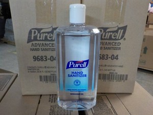 8 Bottles Purell 33.8 oz Hand Sanitizer