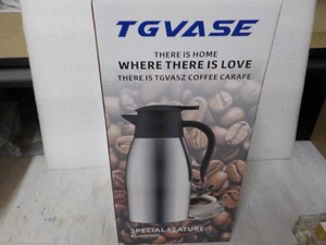 TGVASE 2ilL Stainless Steel Coffee Carafe