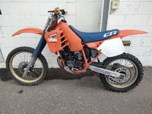 1987 Honda CR250R motocross bike