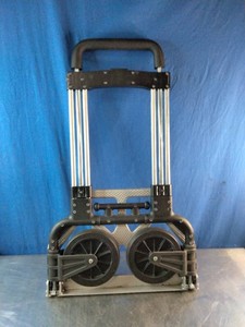 Portable, aluminum-alloy folding hand truck