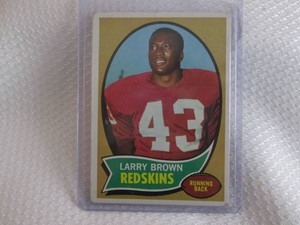 1970 Topps Larry Brown Rookie Card...
