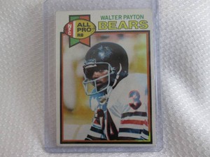 1979 Topps Walter Payton Card...