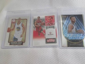 Assorted Stephen Curry Cards...