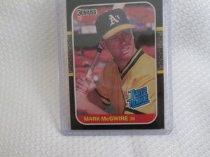 1987 Donruss Mark McGwire Rookie Ca...