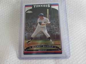 2006 Topps Chrome Mickey Mantle Car...