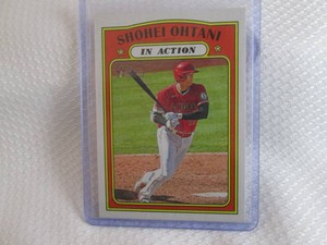 2021 Heritage Shohei Ohtani Card...