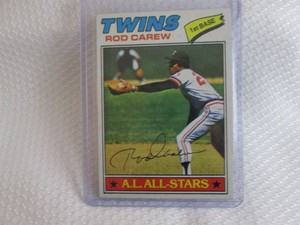 1977 Topps Rod Carew Card...