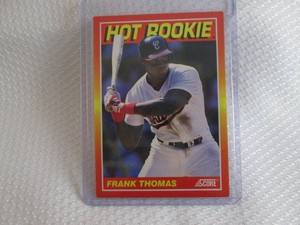 1991 Score Frank Thomas Hot Rookie ...