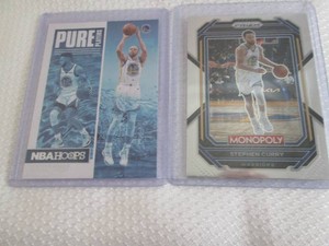 Prizm & Hoops Stephen Curry Cards...