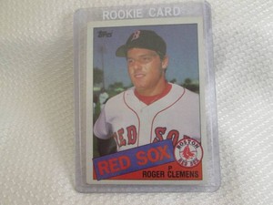 1985 Topps Roger Clemens Rookie Car...
