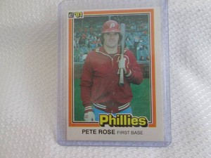 1981 Donruss Pete Rose Card...