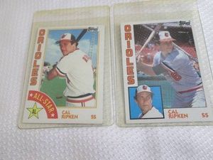 1984 Topps Cal Ripken Cards...