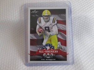 2020 Leaf Joe Burrow Rookie Card...