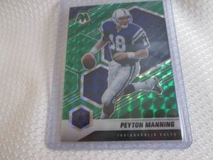 2021 Mosaic Peyton Manning Green Pr...