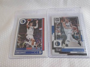 Hoops & Optic Luka Doncic Cards...