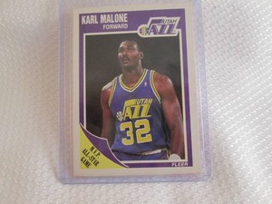 1989-90 Fleer Karl Malone Card...