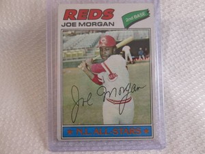 1977 Topps Joe Morgan Card...