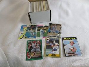 Box Of Star Baseball Cards...