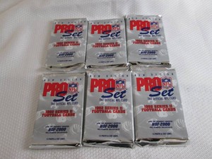 1992 Pro Set Football Series 2 Pack...