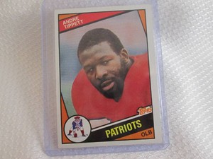 1984 Topps Andre Tippett Rookie Car...