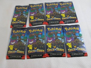 8 Pokemon Trick Or Trade Packs...