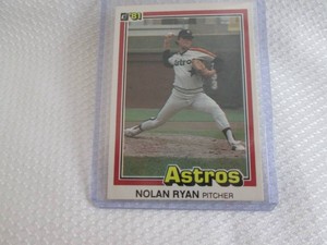 1981 Donruss Nolan Ryan Card...