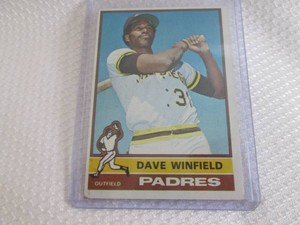 1976 Topps Dave Winfield Card...