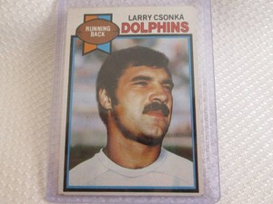 1979 Topps Larry Csonka Card...