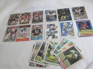 Assorted NFL Hall Of Famers Cards...