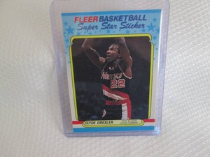 1988-89 Fleer Clyde Drexler Super S...