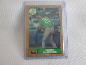 1987 Topps Mark McGwire Card...