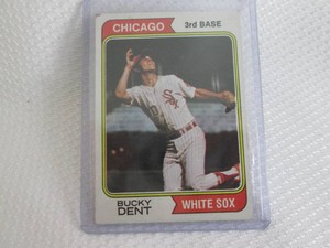 1974 Topps Bucky Dent Card...