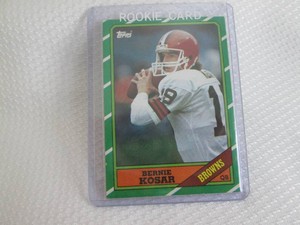 1986 Topps Bernie Kosar Rookie Card...