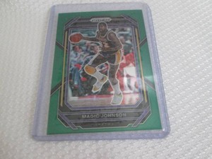2022-23 Prizm Magic Johnson Green P...
