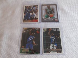 Assorted Kevin Garnett Cards...