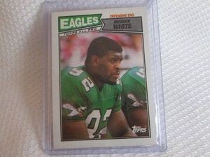 1987 Topps Reggie White Card...