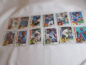 1984 Topps Baseball Cards...