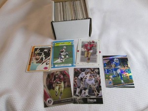 Box Of Football Cards...