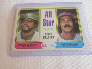 1973 Topps Reggie Jackson Allstar C...
