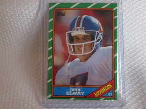 1986 Topps John Elway Card...