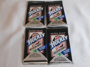 1990 - 91 Upper Deck Hockey Packs...
