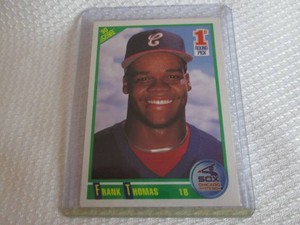 1990 Score Frank Thomas Rookie Card...