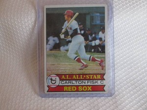 1979 Topps Carlton Fisk Card...
