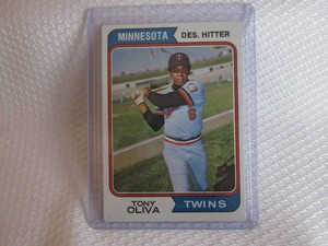 1974 Topps Tony Oliva Card...